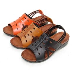 RG 통가죽 수제화 밴드 샌들 (8)