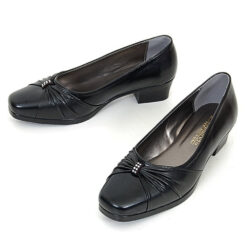 잉글랜드 큐빅 미들힐 펌프스 (3)