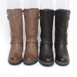 투벨트 옆지퍼 털부츠 (9)