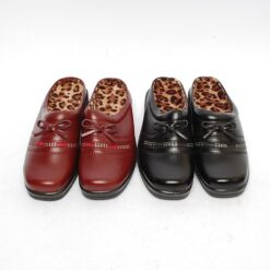 푸르미 리본 호피 털슬리퍼 (9)