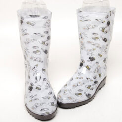 투명패션장화 화이트멋쟁이 (3)