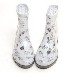 화이트 엘레강스 투명패션 반장화 (3)