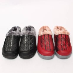 행텐 누빔 여성 털슬리퍼 (9)