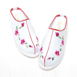 연지곤지 한일 꽃수 하굽 한복슬리퍼 (3)